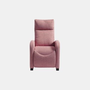 Cadeirão relax manual MILU cor rosa by Conforama, photo 1