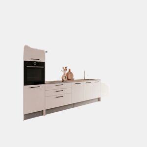 Cozinha ESENCIAL R36 reta 3,68m 16mm branco mate da Conforama, fotografia 1