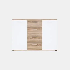 Aparador com 2 portas e 4 gavetas IBIZA by Conforama, photo 1
