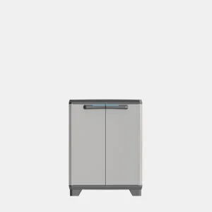 Armário resina baixo LINEAR 90x68x39cm preto e cinza by Conforama, photo 1