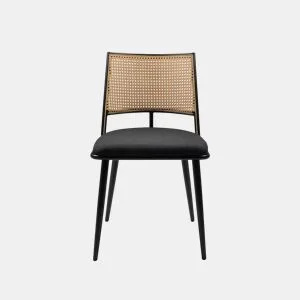 Conjunto de 4 cadeiras de jantar LUIGI cor preto by Conforama, photo 1