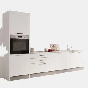 Cozinha ESENCIALR30 reta 3,06m 16mm branco mate by Conforama, photo 1