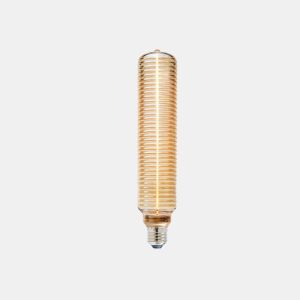 Lâmpada decorativa TUBO VERTICAL âmbar 4W E27 da Conforama, fotografia 1