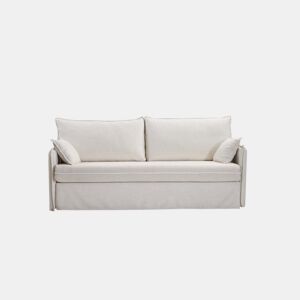 Sofá 2 lugares MALLORCA cor branco da Conforama, fotografia 1