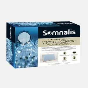 Almofada VISCOGEL II medida 60cm SOMNALIS da Conforama, fotografia 1