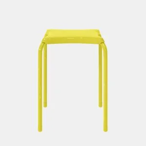 Banco de cozinha MINT cor amarelo da Conforama, fotografia 1