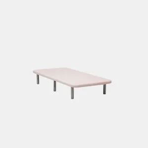 Base revestido bege BASE 3D 140x190cm da Conforama, fotografia 1