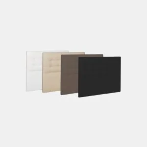 Cabeceira 160X125cm semipele preta ELITE MOLAFLEX da Conforama, fotografia 1