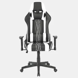 Cadeira gaming SUKI cor preto e branco by Conforama, photo 1