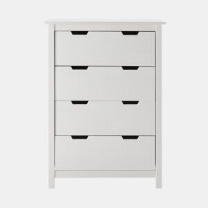 Cómoda JULIETA 4 gavetas branco by Conforama, photo 1