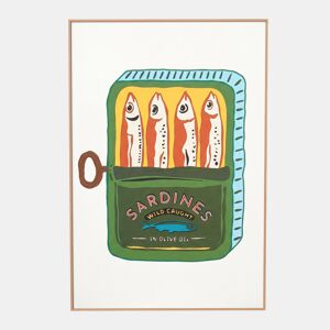 Quadro SARDINAS 40x60cm com moldura da Conforama, fotografia 1