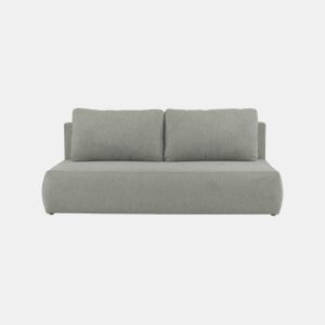 Sofá cama 3 lugares ESMEE cor cinza claro by Conforama, photo 1