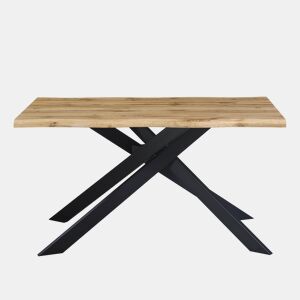 Mesa de jantar fixa LIMA cor carvalho da Conforama, fotografia 1