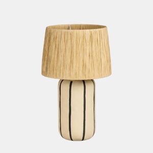 Candeeiro de mesa DENTON E27 60W 48x28cm da Conforama, fotografia 1