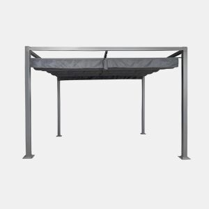 Pérgola DUNIA 220x300x300cm cor cinzento escuro by Conforama, photo 1
