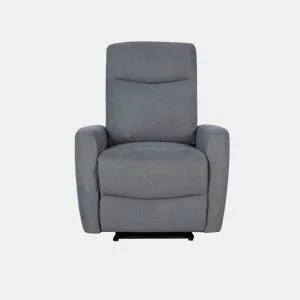 Cadeirão relax elétrico FLASH cor cinza claro da Conforama, fotografia 1