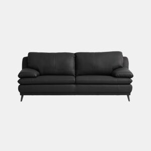 Sofá 3 lugares FERRARA cor preto by Conforama, photo 1