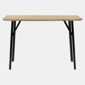 Mesa de jantar alta YAZ carvalho da Conforama, fotografia 1