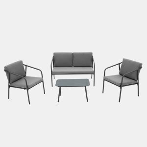 Conjunto de jardim NARÓN cor cinza da Conforama, fotografia 1
