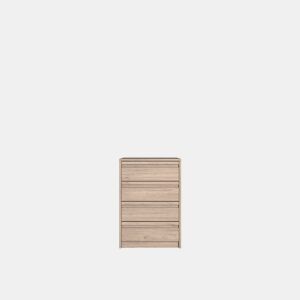 Cómoda MONTADO BLOCK com 4 gavetas 50cm bege da Conforama, fotografia 1
