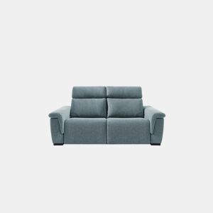 Sofá 3 lugares L relax elétrico ADRIA II cor azul da Conforama, fotografia 1