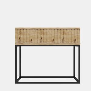 Mesa de centro STYLE 60cm uma gaveta em carvalho da Conforama, fotografia 1