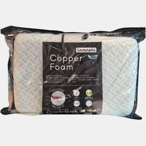 Almofada de espuma viscoelástica COPPER 70cm by Conforama, photo 1