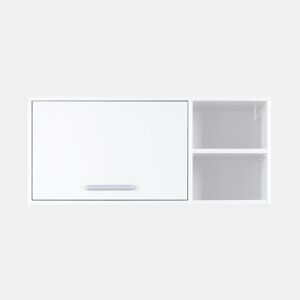 Módulo de parede STIL com 1 porta e prateleiras 99x44cm branco da Conforama, fotografia 1
