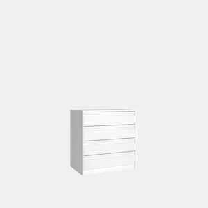 Cómoda MONTADO BLOCK com 4 gavetas 72,5x70x45cm branca da Conforama, fotografia 1
