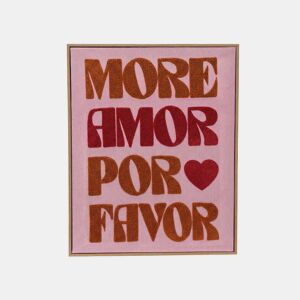 Quadro em tecido AMOR 50x40x2,3cm by Conforama, photo 1
