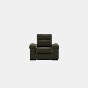 Cadeirão decorativo ERIC cor verde by Conforama, photo 1