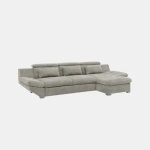 Chaise longue cama ETERNITY dereita 5 lugares vison by Conforama, photo 1