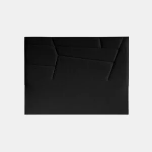 Cabeceira MINNESOTA pele sintética preto 160x120cm by Conforama, photo 1