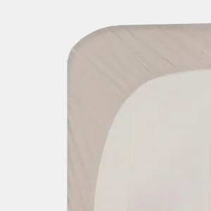 Lençol de baixo SILK em microfibra 135cm cor taupe by Conforama, photo 1