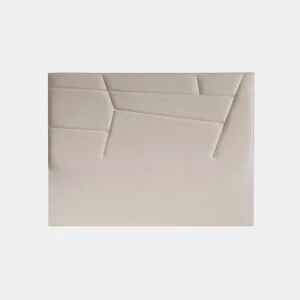 Cabeceira MINNESOTA pele sintética creme 160x120cm da Conforama, fotografia 1