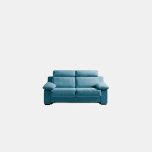 Sofá cama MOLLY 3 lugares cor azul da Conforama, fotografia 1