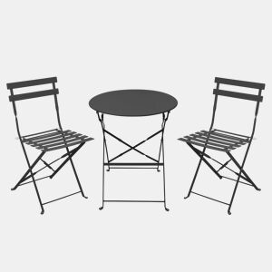 Conjunto de varanda CALVIÁ com mesa e 2 cadeiras by Conforama, photo 1