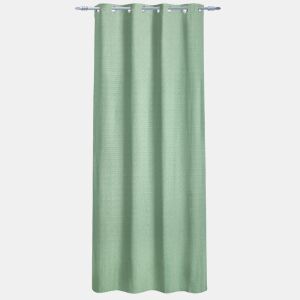Cortina de rede de poliéster IBIZA 135x260cm cor verde menta by Conforama, photo 1