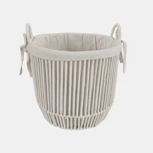 Cesta KYRKA L 31x35x35cm cor cru da Conforama, fotografia 1