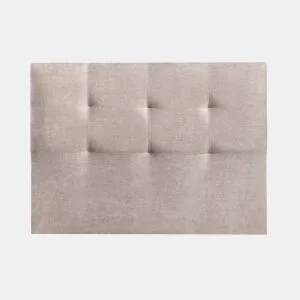 Cabeceira MIRO 160x115x7cm tecido loto bege by Conforama, photo 1