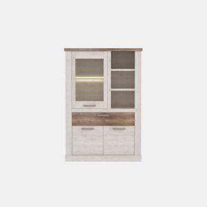 Vitrine baixa 3 portas VERONA carvalho antigo by Conforama, photo 1