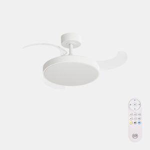 Ventoinha de teto retrátil SHIRO S LED 20W 91cm da Conforama, fotografia 1