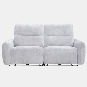 Sofá de 3 lugares relax elétrico NUBE cor cinza claro by Conforama, photo 1