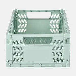 Caixa de plástico PLEGABLE II 12,3x29x21,3cm cor azul da Conforama, fotografia 1