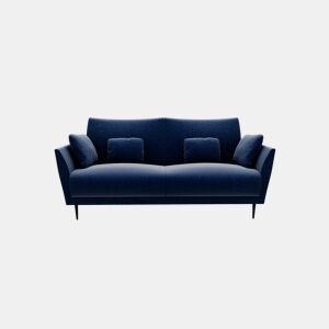 Sofá 3 lugares TORINO tecido 1 cor azul da Conforama, fotografia 1