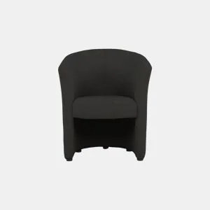 Cadeirão decorativo NAOMI cor preto by Conforama, photo 1