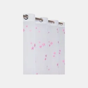Cortina de rede ESTRELLA 140x260cm cor bege by Conforama, photo 1