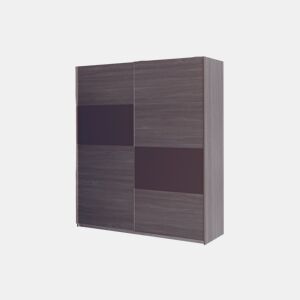 Roupeiro SKIVE portas deslizantes 170x209cm carvalho by Conforama, photo 1