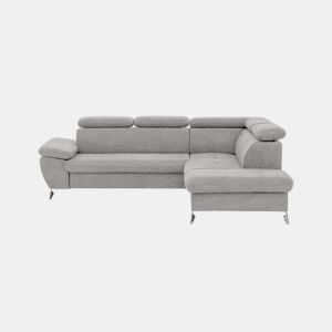 Sofá cama GISELA dereita 3 lugares cinza claro by Conforama, photo 1