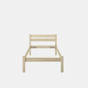 Cama NORDIC 90x190cm madeira maciça polida by Conforama, photo 1
